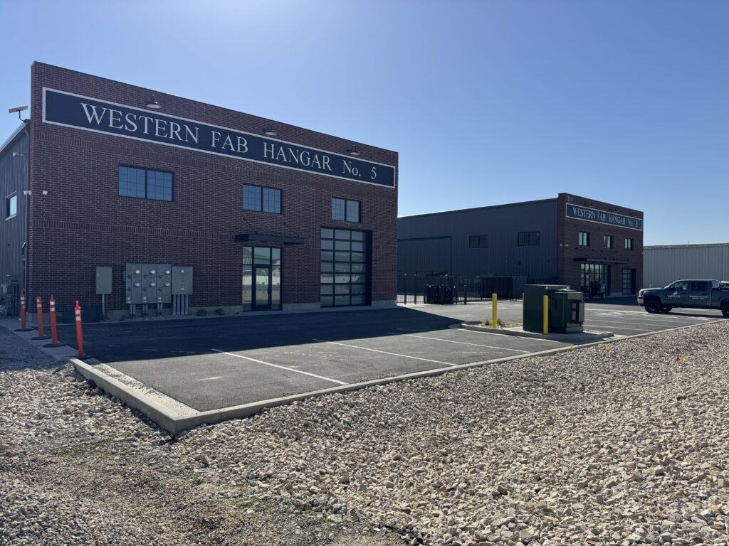 Completed Airplane Hangars West Side